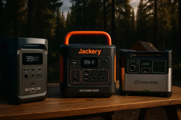 Jackery vs Goal Zero: Best Portable Power Station for Campers